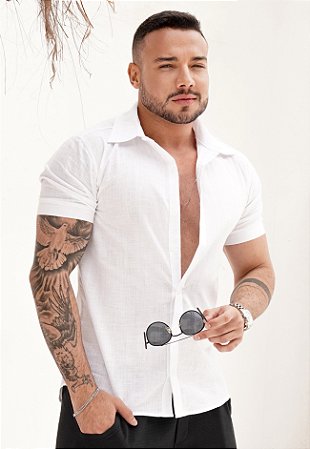 Camisa Linho Supreme Branca