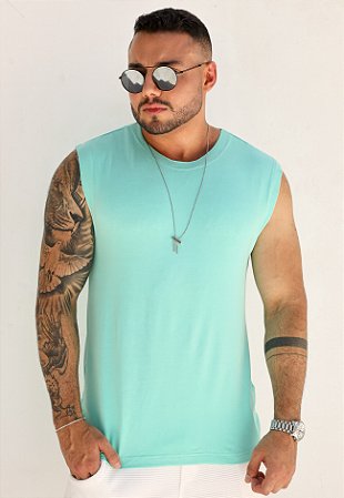 Regata Machão Verde Água