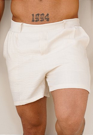 Shorts Alfaiataria Duna Areia