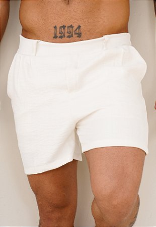 Shorts Alfaiataria Duna Off White