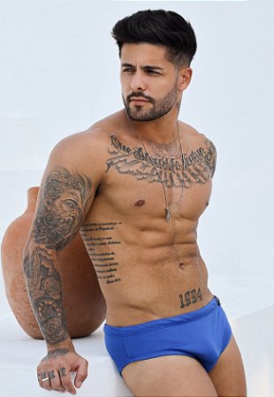 Sunga Slim Azul Royal