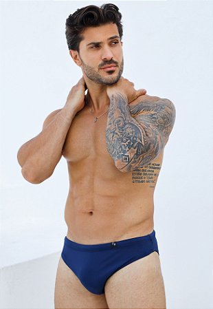 Sunga Super Slim Azul Marinho
