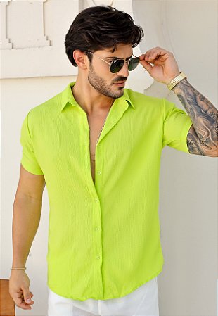 Camisa Duna Verde Lima