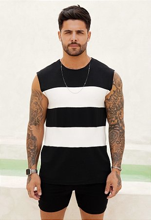 Conjunto Machão Bicolor P&B