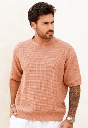 Blusa Oversized Tricot Nude