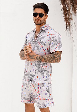 Conjunto Crepe Light Estampado