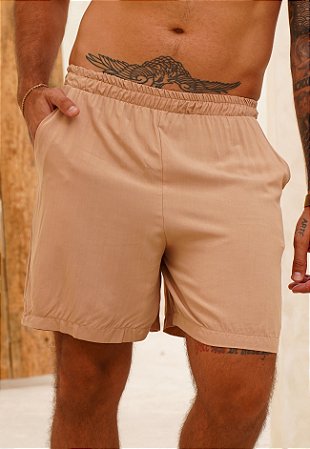 Shorts Viscose Nude