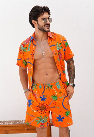 Conjunto Crepe Light Estampado