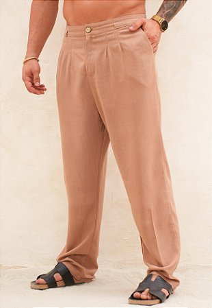 Calça Linho Nude