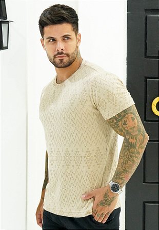 Camiseta Algodão Estampada