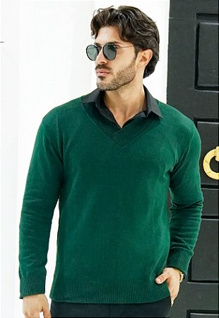 Suéter Gola V Verde