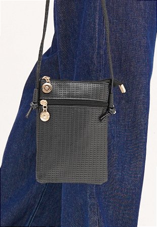 Bolsa Transversal Preta