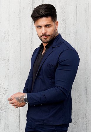Blazer Alfaiataria Azul Marinho