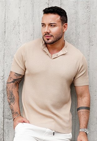 Camiseta Tricot Nude