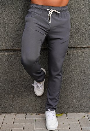 Calça Tactel Cinza Grafite