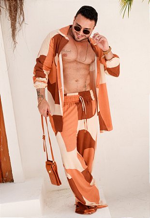 Conjunto Viscolinho Estampado