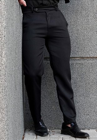 Calça Alfaiataria Italiana Preta