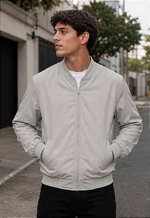 Jaqueta Classic Cinza
