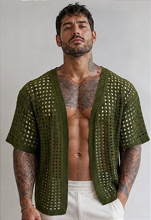 Kimono Tricot Verde