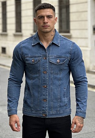 Jaqueta Jeans Trucker