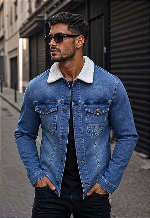 Jaqueta Jeans Vintage