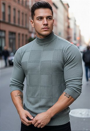 Suéter tricot Gola Alta Nordic
