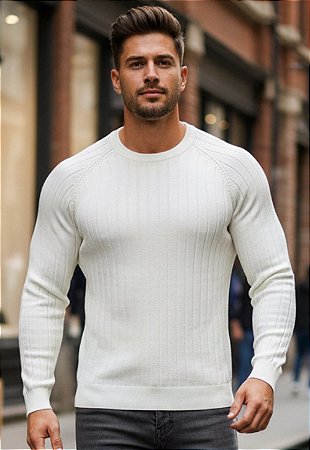 Suéter Tricot Mousse Off White
