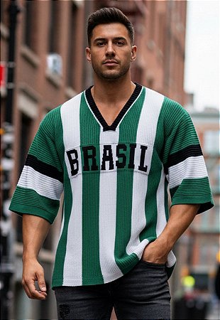 Camiseta Tricot Brasil