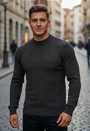 Suéter Tricot Texturizado Essence