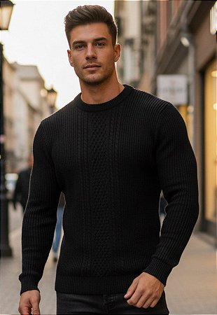 Suéter Tricot Texturizado Prime