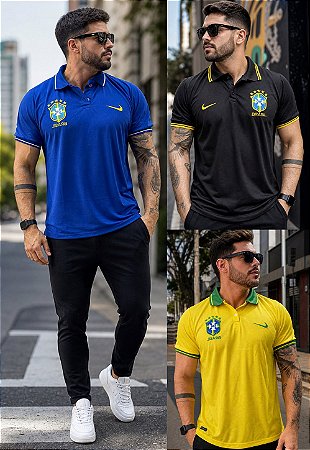 Camiseta Polo Brasil