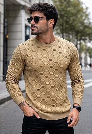 Suéter Tricot Texturizado Modern