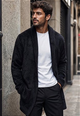 Cardigan Tricot Mousse