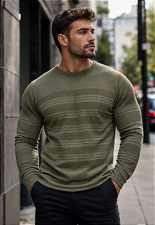 Suéter Tricot Texturizado Milan