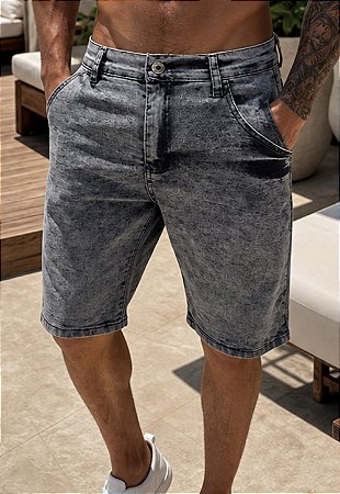 Shorts Jeans Estonado Vintage