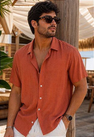 Camisa Viscolinho
