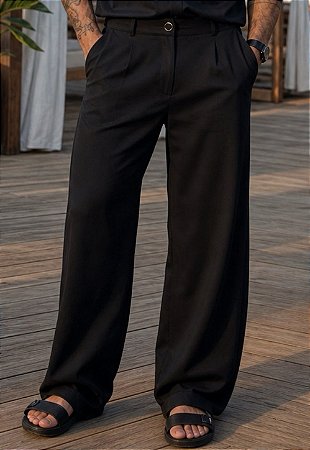Calça Alfaiataria Wide Windsor