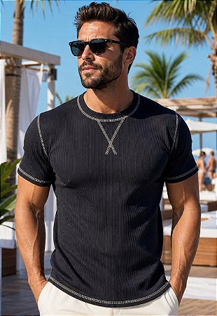 Camiseta Canelada
