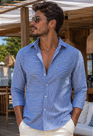 Camisa Manga 3/4 Listrada Urban