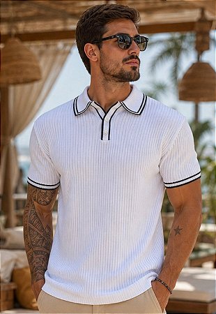 Camiseta Tricot Bicolor Summer