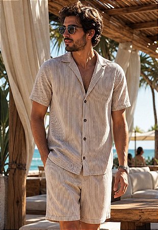 Conjunto Listrado Caribe