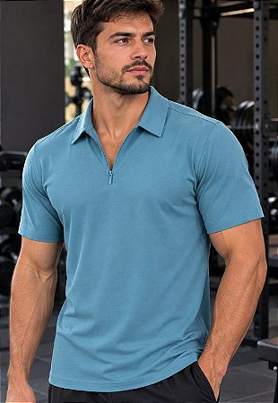 Camiseta Dry Fit Zíper