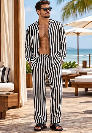Conjunto Listrado Mavier