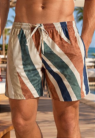 Shorts Estampado Oriente