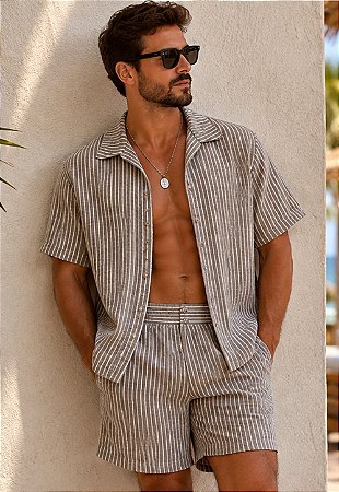 Conjunto Duna Listrado Malibu