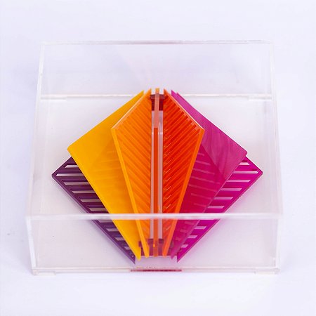 Quadro Balonê tons quentes