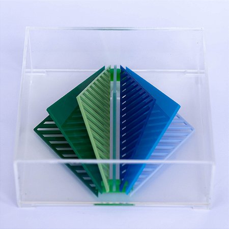 Quadro Balonê tons frios