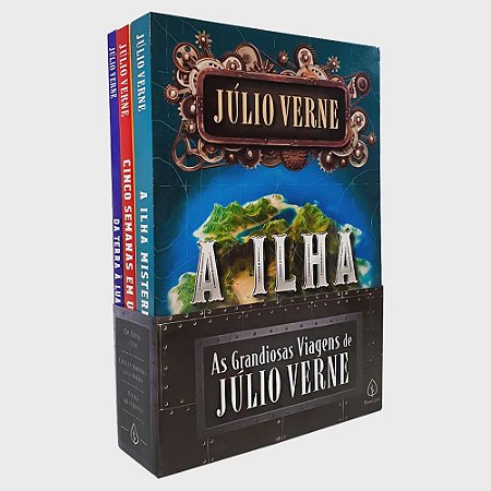 As grandiosas viagens de Júlio Verne (BOX)