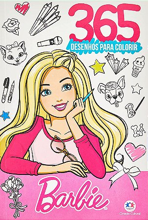 Barbie - 365 desenhos para colorir