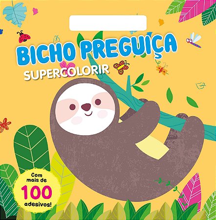 Supercolorir - Bicho-preguiça